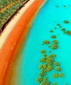 Broome Beach Seascape Paint By Numbers