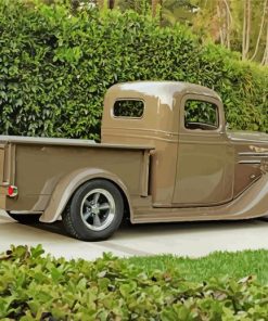 Classic Brown 1936 Chevrolet Paint By Numbers