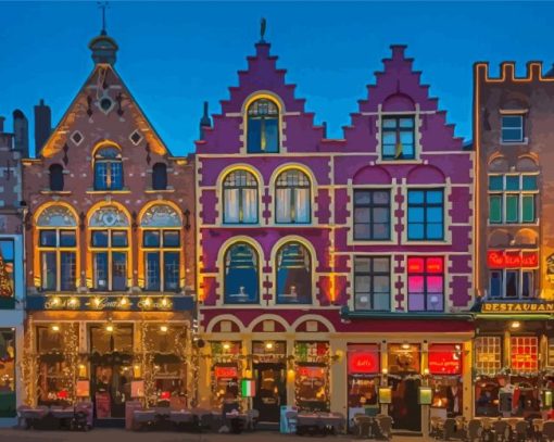 Bruges-christmas-paint-by-number