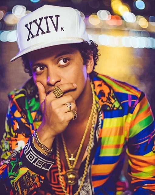 Bruno-Mars-rap-style-adult-paint-by-number