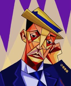Buster Keaton Celebrity Paint By Numbers