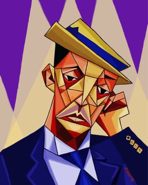 Buster-Keaton-Cubism-Art-paint-by-numbers