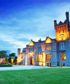 Cabra Castle Luxury Night Paint By Numbers