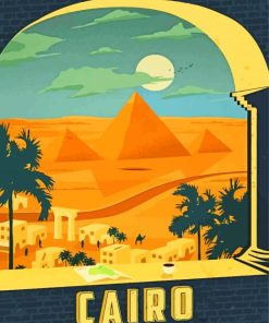 Cairo Scenic Paint By Numbers
