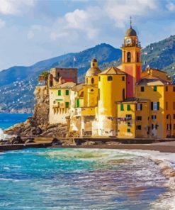 Camogli Italian Seascapes Paint By Numbers
