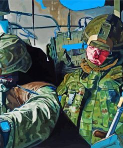Canadian Armed Forces Paint By Numbers