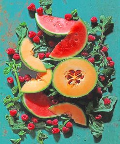 Cantaloupe Delight Paint By Numbers