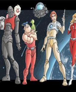 Capitaine Flam Anime Adventure Paint By Numbers