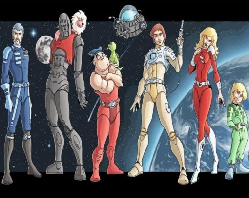 Capitaine-Flam-anime-characters-paint-by-number