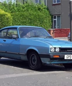 Ford Capri Mk3 Auto Art Paint By Numbers