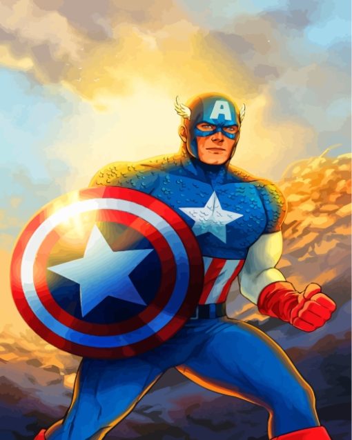 Captain-America-paint-by-numbers-1