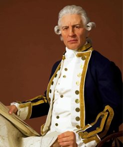 Captain James Cook Paint By Numbers