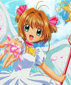 Sakura Cardcaptor Magic Paint By Numbers