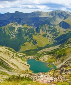 Carpathian Mountain Landscape Paint By Numbers