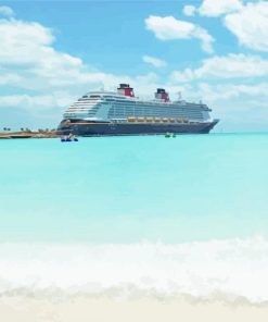 Castaway Cay Island Scene Paint By Numbers