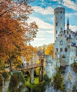 Majestic Castle Landscapes Paint By Numbers