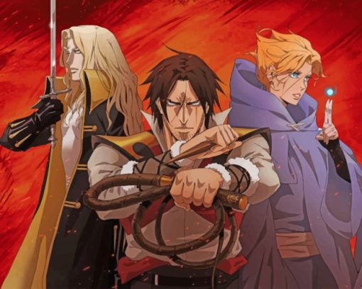 Castlevania-paint-by-number