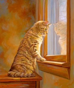 Cat in Sunlight Paint By Numbers