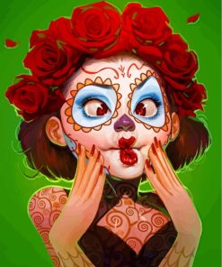 Catrina Day of the Dead Paint By Numbers