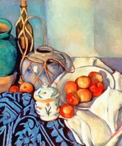 Cezanne Apple Aesthetic Paint By Numbers