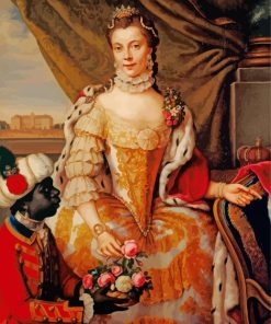 Charlotte Of Mecklenburg Queen Paint By Numbers