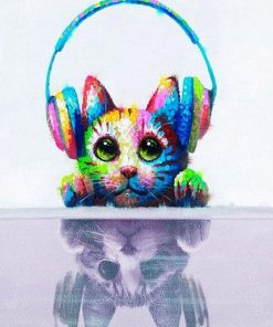 Cute Cat Animals Paint By Numbers