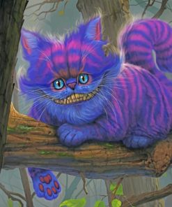 Cheshire Cat Wonderland Paint By Numbers
