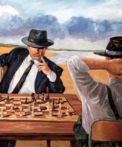 Chess Enthusiasts Paint By Numbers