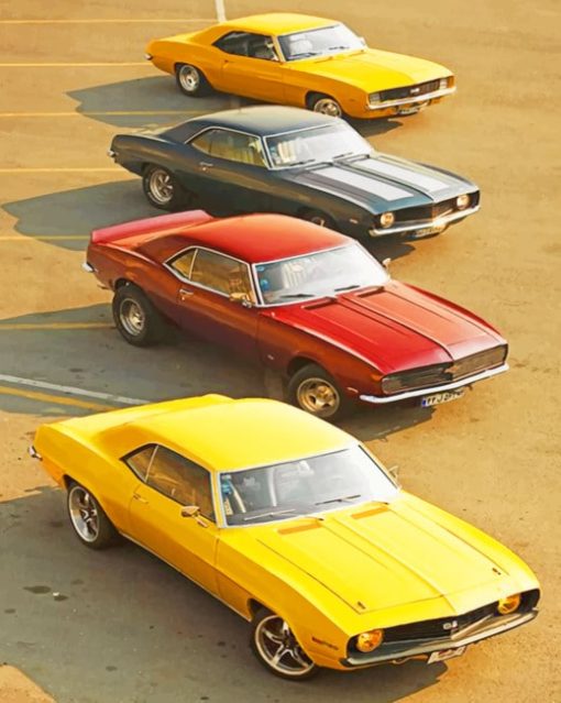 Chevrolet-Camaro-cars-paint-by-numbers