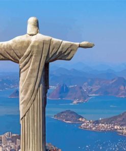 Christ The Redeemer Scenic Art Paint By Numbers