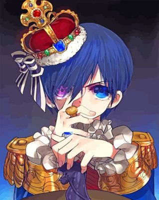 Ciel Phantomhive Anime Paint By Numbers