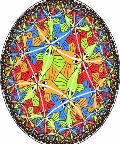 Circle Limit III Art Paint By Numbers
