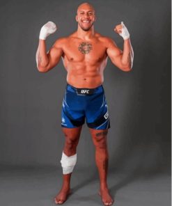 Ciryl Gane Champion Paint By Numbers