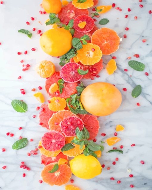 Citrus-Pomegranate-Salad-adult-paint-by-numbers