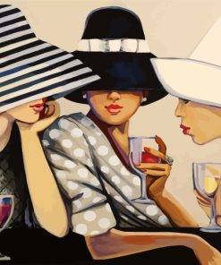 Classy Women Hat Paint By Numbers