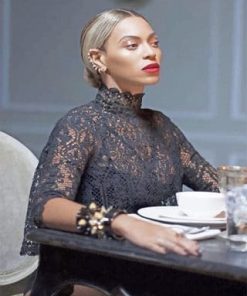 Beautiful Beyonce Singer Paint By Numbers