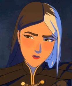 Claudia The Dragon Prince Portrait Paint By Numbers