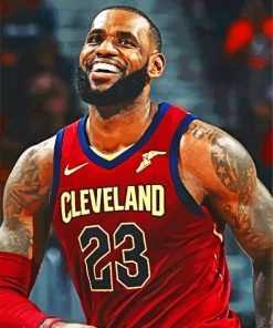 Cleveland Cavaliers Inspired Paint By Numbers