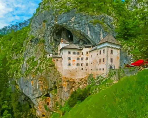 Cliff-side-castle-paint-by-numbers