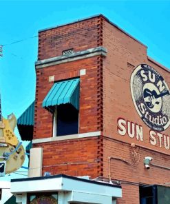 Sun Studio Memphis Reflection Paint By Numbers