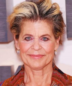 Close Up Linda Hamilton Paint By Numbers