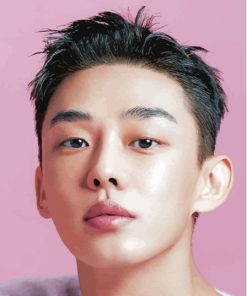 Close Up Yoo Ah in Actor Paint By Numbers