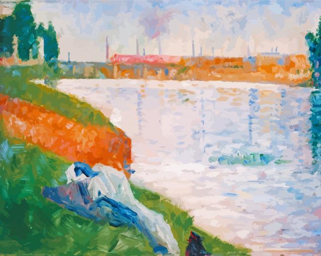 Finalized Georges Seurat's Masterpiece painting