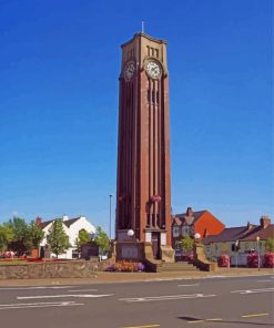 Coalville Tower England Paint By Numbers
