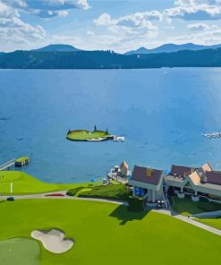 Coeur D'alene Golf Getaway Paint By Numbers