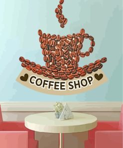 Cozy Cafe Vibes Paint By Numbers