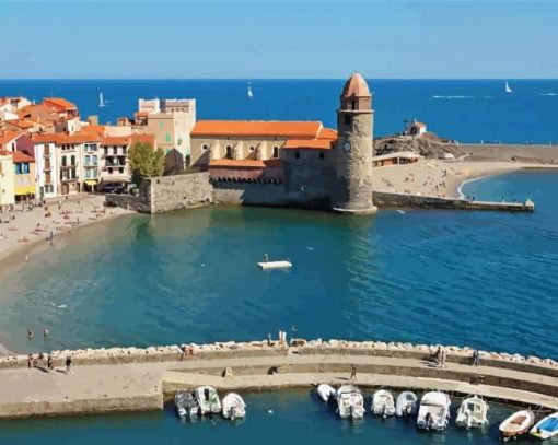 Collioure-france-paint-by-number