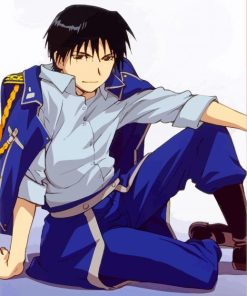 Fullmetal Alchemist Roy Mustang Paint By Numbers