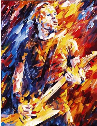 James Hetfield Portrait Paint By Numbers