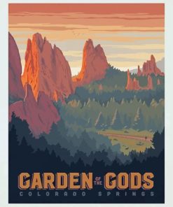 Explore Colorado Springs Paint By Numbers